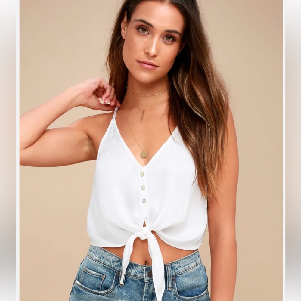 Free People Two Tie For You tank